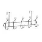 Premier Housewares Over-Door 10 Ceramic Balls Hook Hanger - White