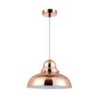 Premier Housewares Jasper Pendant Light - Copper Finish