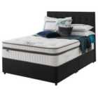 Silentnight Mirapocket Geltex 2000 Single Non Storage Divan Set Ebony No Headboard