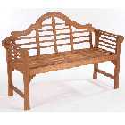 Greenhurst Lutyens Style Bench - Natural