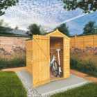Mercia Overlap Apex Single Door Value Shed - 6 x 4ft