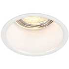 Saxby GU10 Gloss White Anti-Glare Downlight - 50W