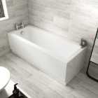 Wickes Camisa Reinforced Straight Bath - 1700 x 750mm