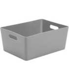 Wham Rectangular Studio Store Basket 5.02 - Cool Grey