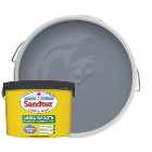 Sandtex Microseal Ultra Smooth Weatherproof Masonry 15 Year Exterior Wall Paint - Vermont Grey - 10L