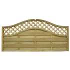 Forest Garden Bristol Fence Panel 1800 x 900mm 6 x 3ft Multi Packs
