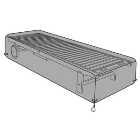 Charles Bentley Garden Sun Lounger Waterproof Cover - Black