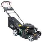 Webb WER460ES Self Propelled Electric Start Petrol Rotary Lawn Mower - 46cm