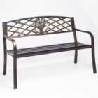Greenhurst Bronze Coalbrookdale Garden Bench