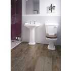 Wetwall Concept White Metro Horizontal Orientation Tile Single Shower Panel - H1220 x 2440 x 4mm