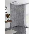 Wetwall Elite Ravello Post-Formed Finished Edge Single Shower Panel - 2420 x 1200 x 10mm