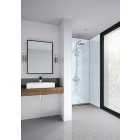 Wetwall Acrylic Blue Florals Shower Panel 2440 x 1220 x 4mm