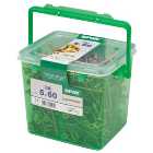 Spax Pz Countersunk Yellox Screws Bulk Tub - 5x60mm Pack Of 350