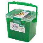 Spax Pz Countersunk Yellox Screws Bulk Tub - 4x50mm Pack Of 650