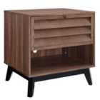 Dorel Vaughn Accent Table - Walnut