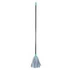 JVL Super-Absorbent Lightweight Synthetic Floor Mop Turquoise/Grey