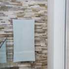 Vetro Star 1063 x 532 mm Glass Radiator 1604B - White