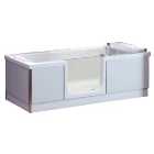 Wickes Style Left Hand Easy Access Bath - 1700 x 750mm