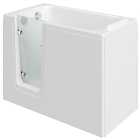 Wickes Comfort Left Hand Straight Easy Access Bath - 1200 x 660mm