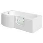 Wickes Concert P-Shaped Right Hand Easy Access Bath - 1675 x 850mm