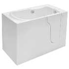 Wickes Freedom Straight Right Hand Easy Access Bath - 1270 x 660mm