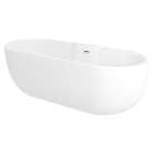 Wickes Oval Freestanding Contemporary Bath - 1800 x 750mm