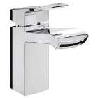 Bristan Descent Chrome Basin Mixer Tap with Clicker Waste