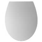 Wickes Polypropylene Plastic Soft Close Toilet Seat - White