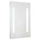 Croydex Malham Battery LED Bathroom Mirror - 450 x 300mm