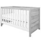 Tutti Bambini Modena 3-in-1 Cot Bed - Ash Grey/White