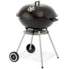 22" Kettle Charcoal BBQ with 4 Legs and 2 Wheels