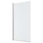 Wickes 4mm Chrome Half Framed Bath Screen 1400 x 750mm