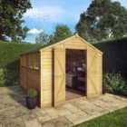 Mercia Overlap Apex Apex Value Shed - 10 x 8ft