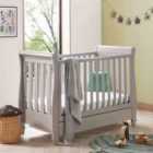 Babymore Eva Drop Side Cot Bed Grey