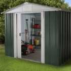 Yardmaster Emerald No Floor Metal Apex Shed 8 x 9ft