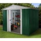 Yardmaster Emerald No Floor Metal Apex Shed 8 x 7ft