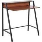 Zennor Sitka Computer Desk - Walnut