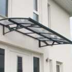 Canopia by Palram Amsterdam Door Canopy - Grey