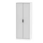 Ready Assembled Hirato 2 Door Grey/White Wardrobe