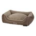 Scruffs Chateau Memory Foam Orthopaedic Box Bed Latte (M)