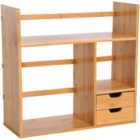Zennor Desk Organiser - Natural Bamboo