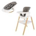 Tutti Bambini Nova Complete Highchair Package White & Oak