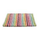 Allure California Stripe Bath Mat - Bright Multi