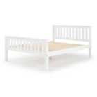 Manila HFE Pine King Size Bed - White