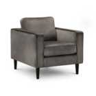 Julian Bowen Hayward Velvet Armchair