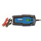 Draper 6V/12V Smart Charger And Battery Maintainer (10A) - Blue & Black