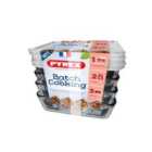 Pyrex Cook & Freeze 4-piece Set - 1.5L