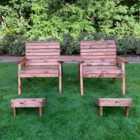 Charles Taylor Grand Twin Straight with Footstools