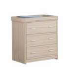 Babymore Luno Veni Chest Changer Oak Effect