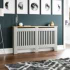 Arlington Radiator Cover Grey Large